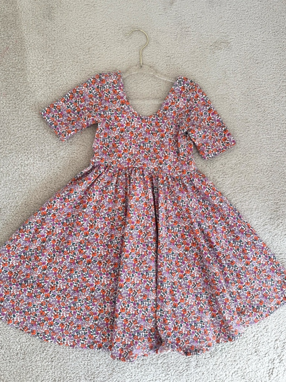 Alice + Ames Prim Floral twirl dress - new w/out tags - size 5